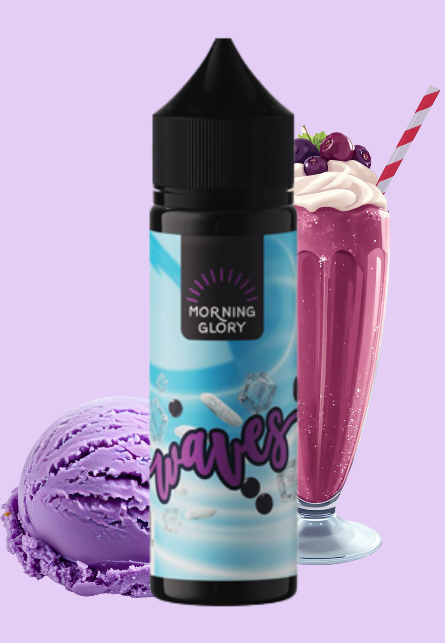 Morning Glory Salt/MTL Longfill Aroma 60ml Waves