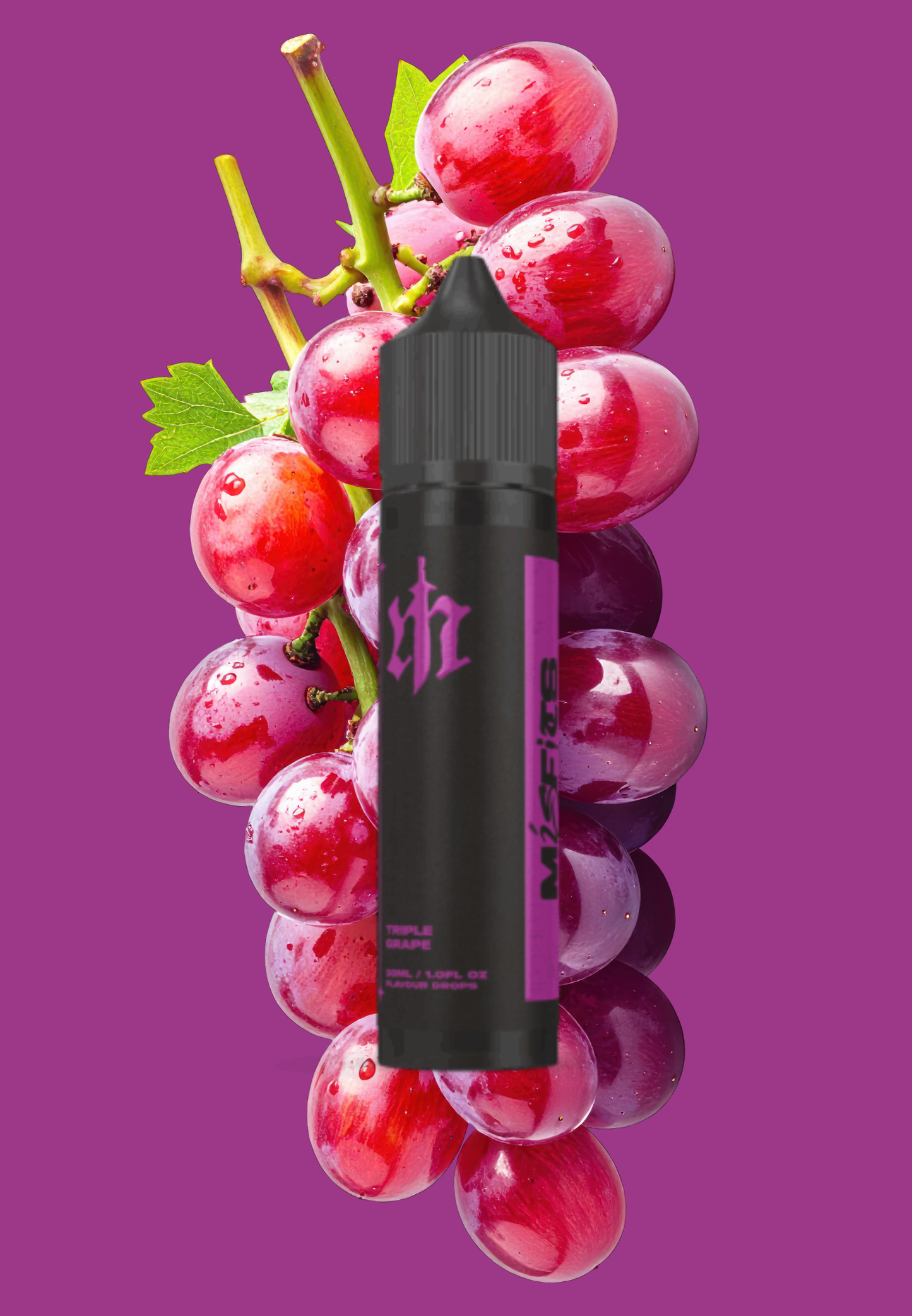 Misfits Salt / Mtl Longfill - Triple Grape