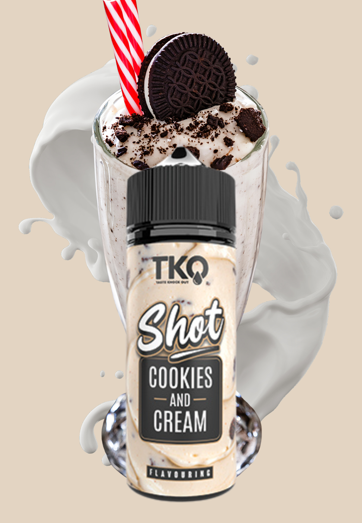 TKO Longfill Flavouring - Cookies & Cream