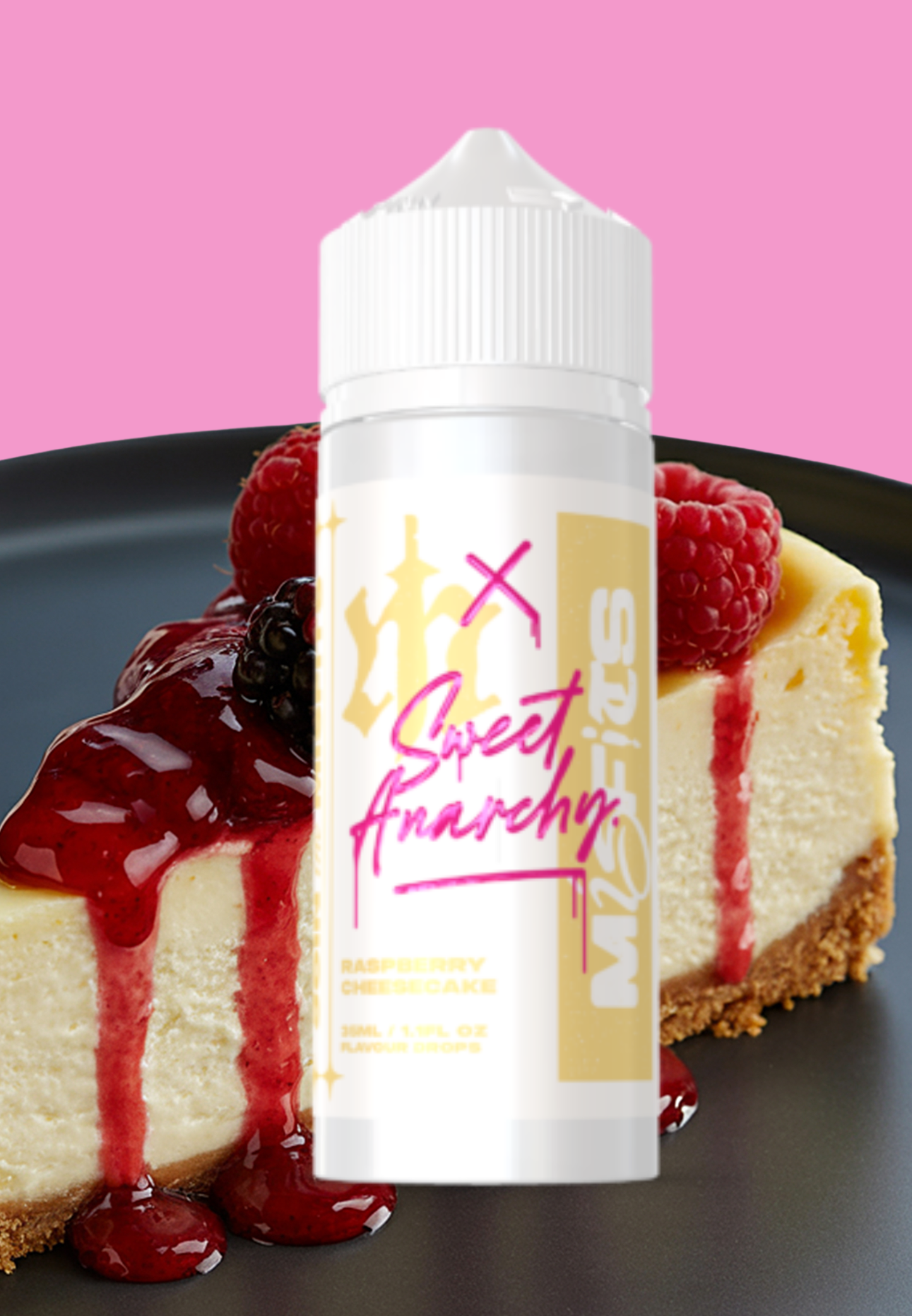 Misfits x Sweet Anarchy Longfill - Raspberry Cheesecake