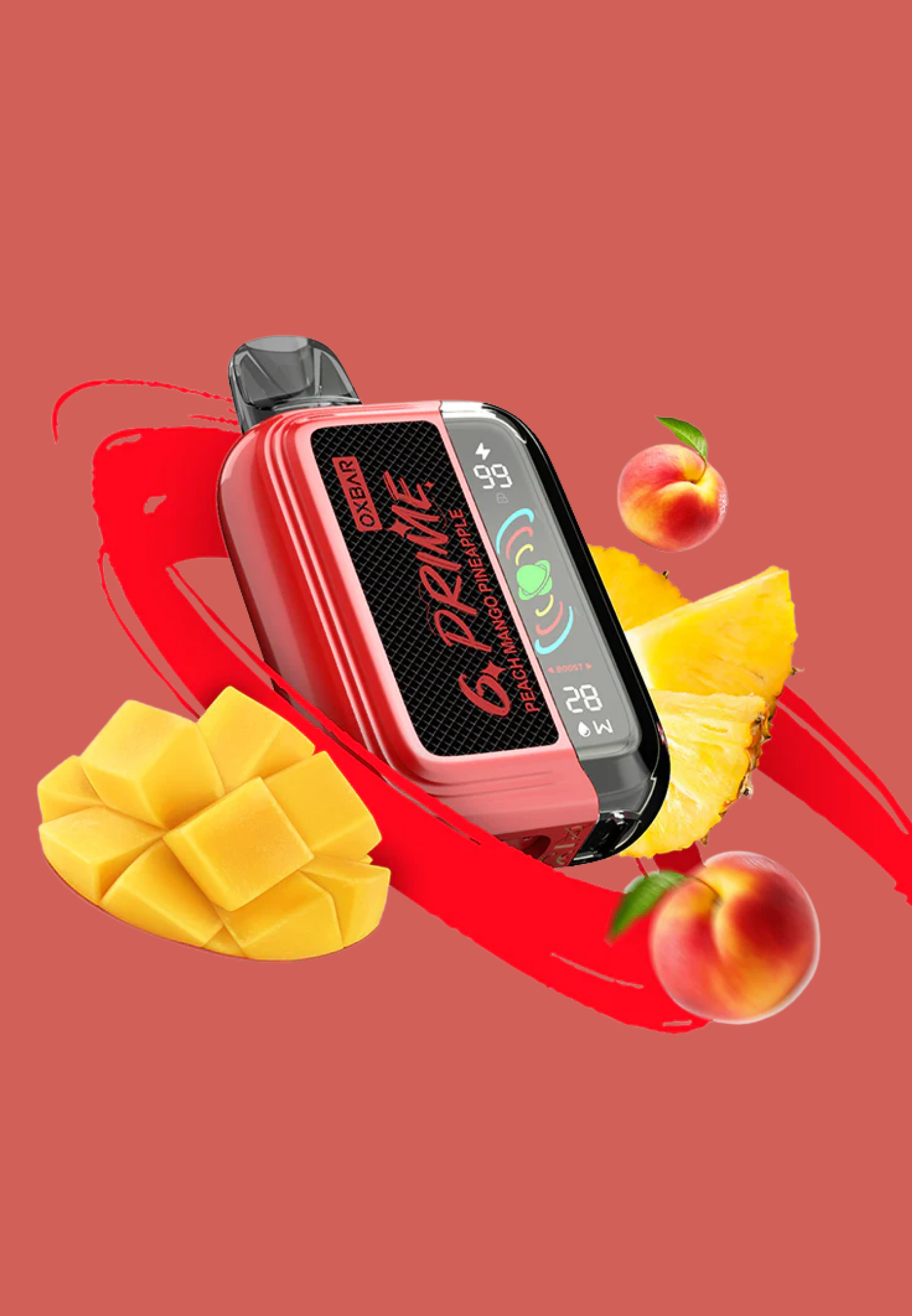 OXBAR GPrime 25 000 Puff Disposable 50mg Peach Mango Pineapple