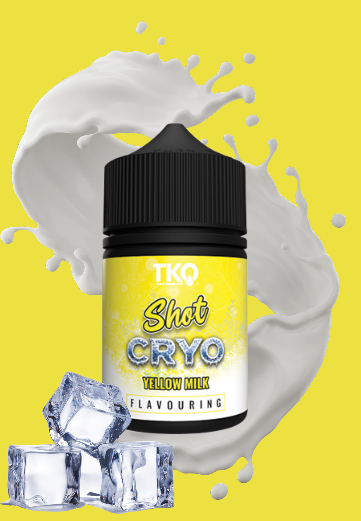 TKO Cryo Yellow Milk Salt/MTL Longfill Flavouring Shot 60ml