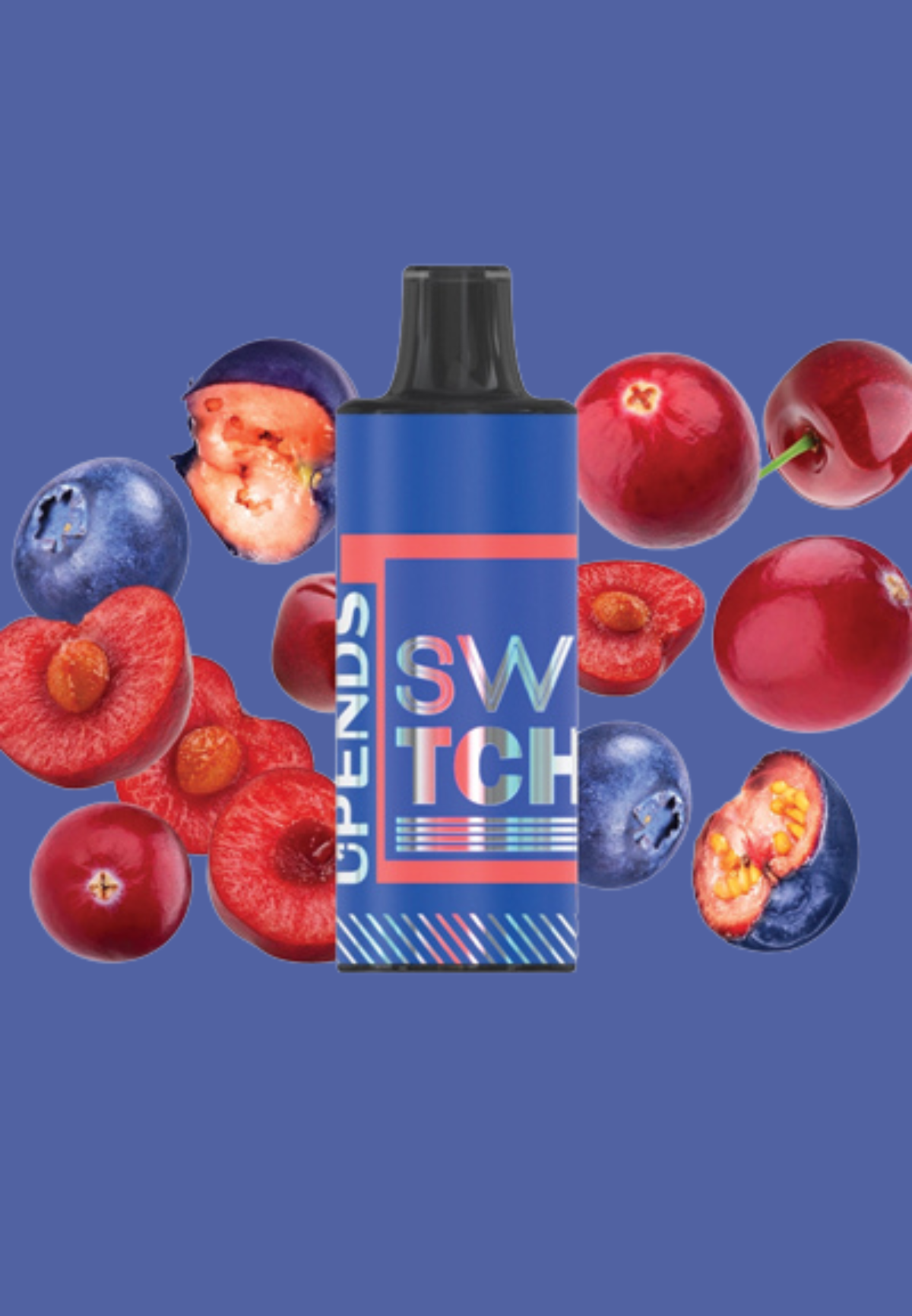 Upends Switch – Disposable Pod 50mg (Blueberry Cherry Cranberry)