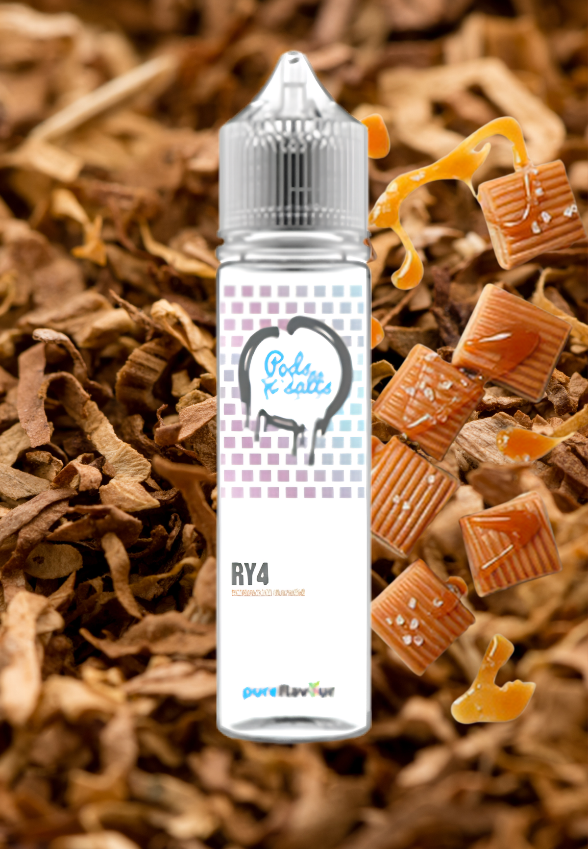Pods n Salts Salt Nic/MTL Longfill - RY4
