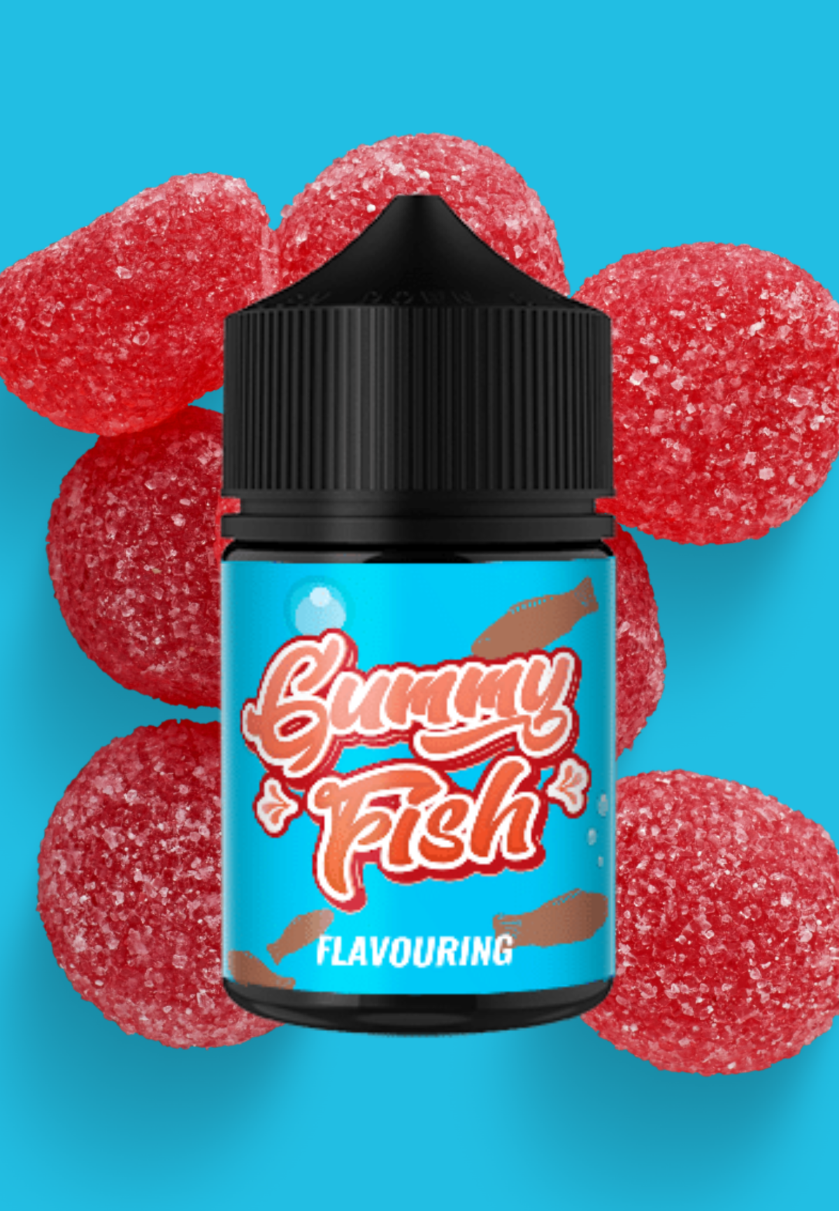 6Zero Gummy Fish Flavour 60ml