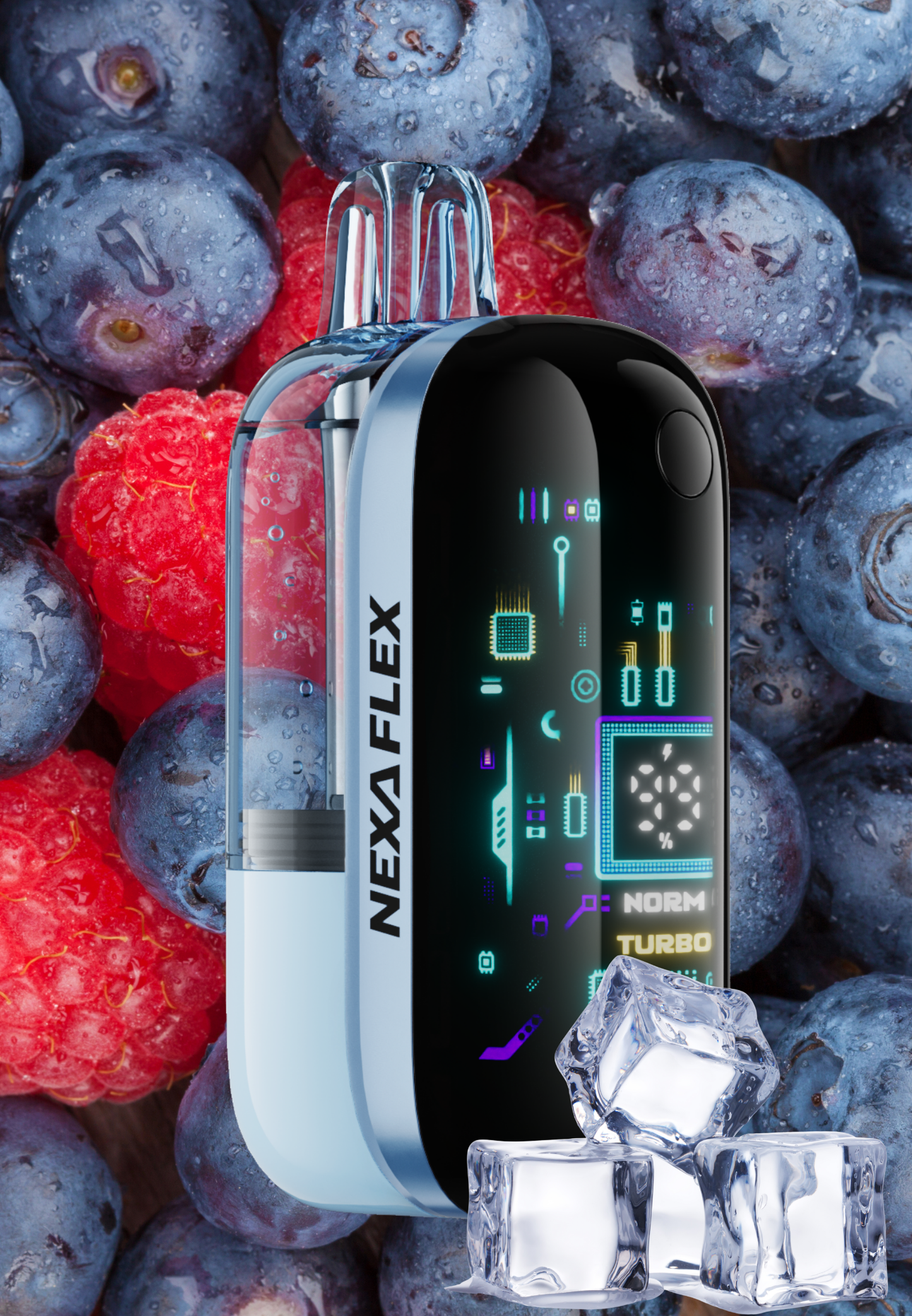 Nexa Flex Kit 50mg - Blue Razz Ice