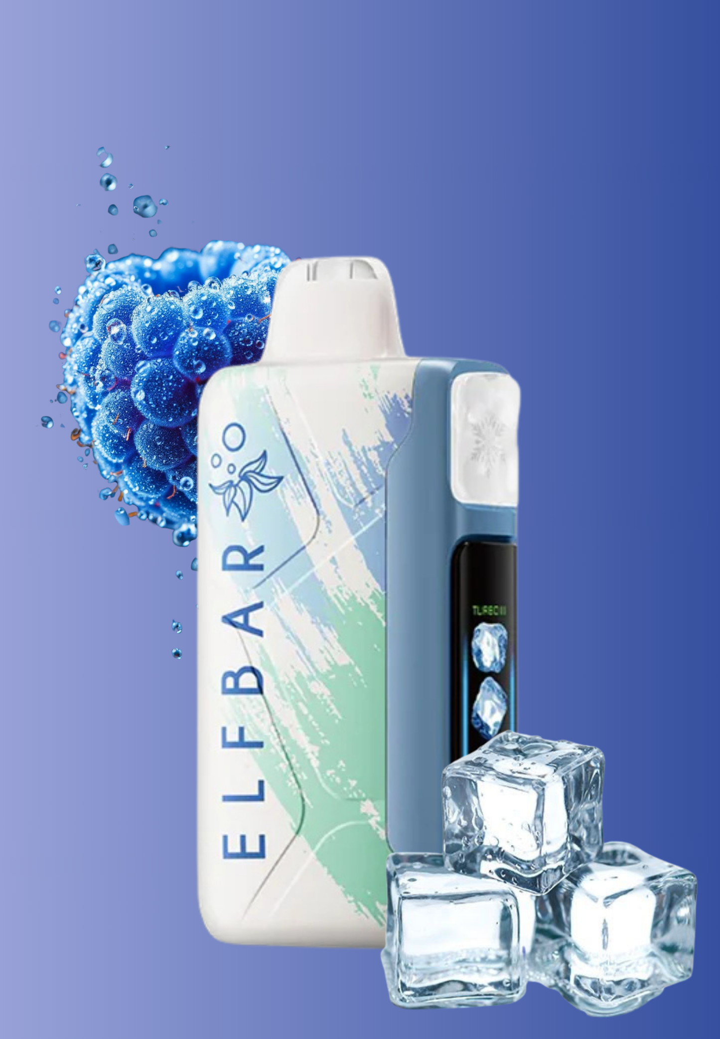 Elf Bar Blue Razz Ice (25K Puff) 50mg