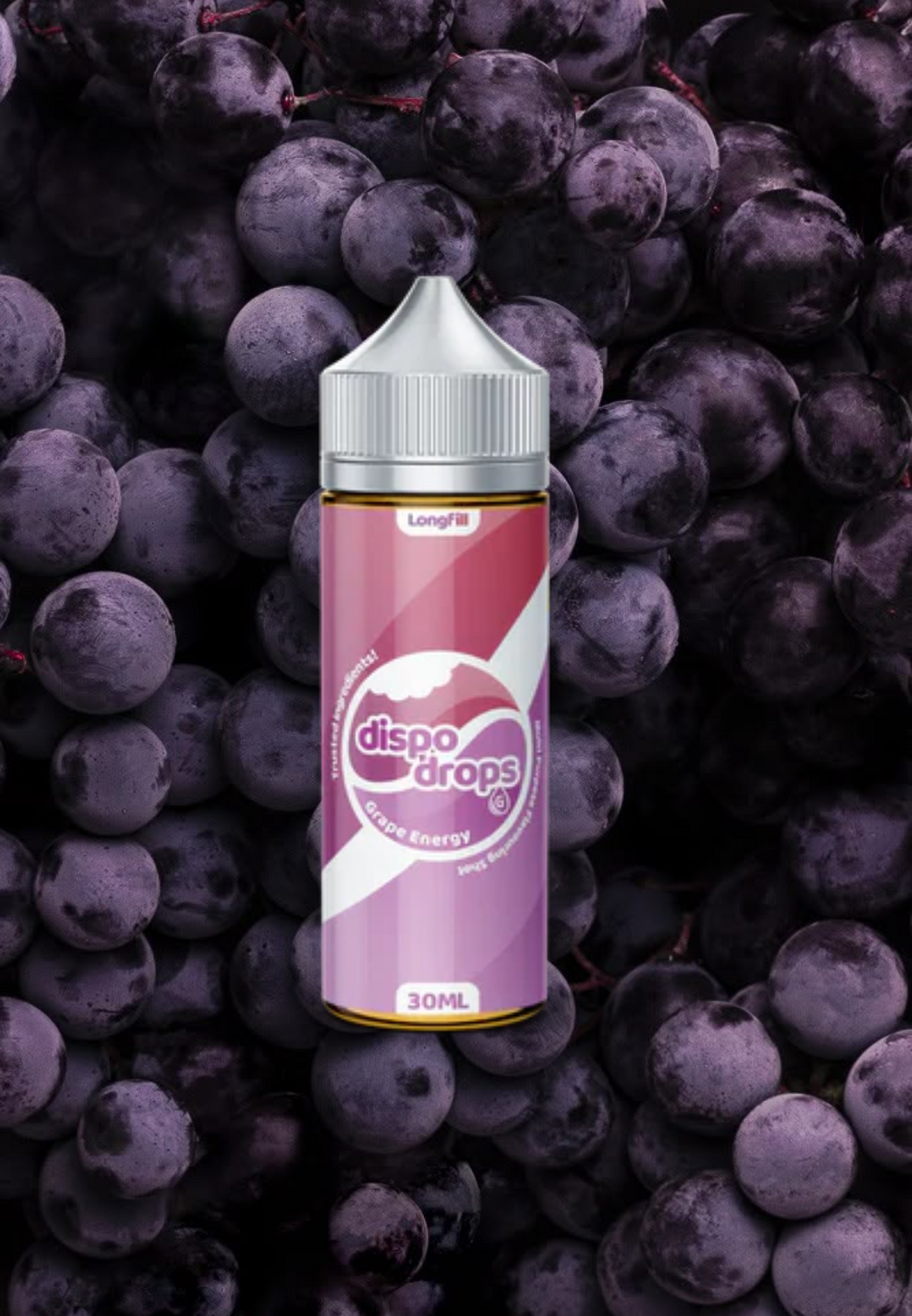 G-Drops Longfill - Dispo Drops Grape Energy Flavouring