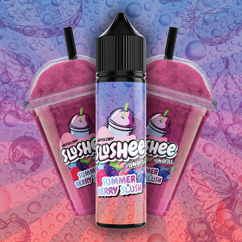 Vapology - Summer Berry Slushee Long Fill 60ml