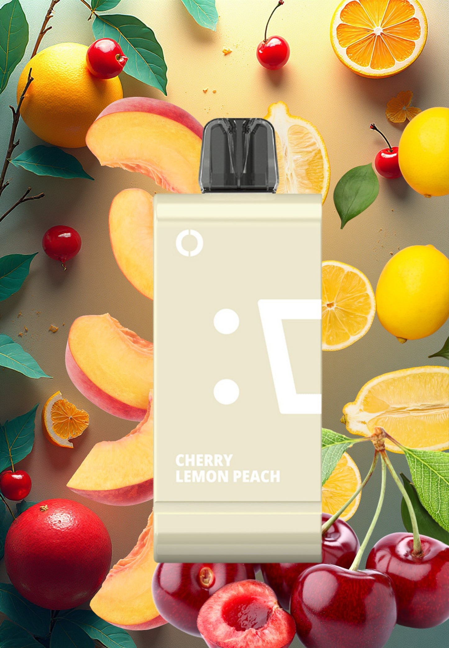 Elf Bar 18 000 puff 50mg pod - Cherry Lemon Peach