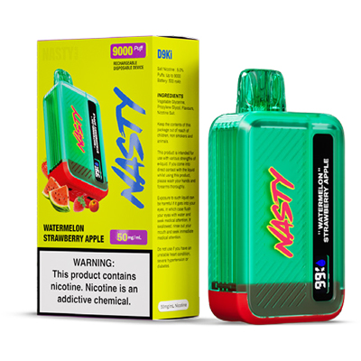 Nasty Bar 9000 Disposable Pod Device ( Watermelon Strawberry Apple )