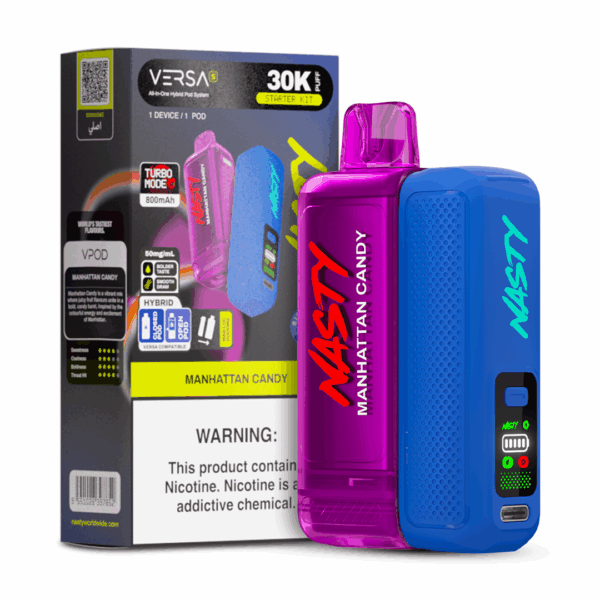 Nasty VERSA S KIT 30000 – 50mg (Manhattan Candy)