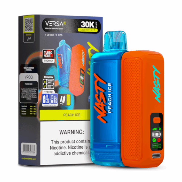 Nasty VERSA S KIT 30000 – 50mg (Peach Ice)
