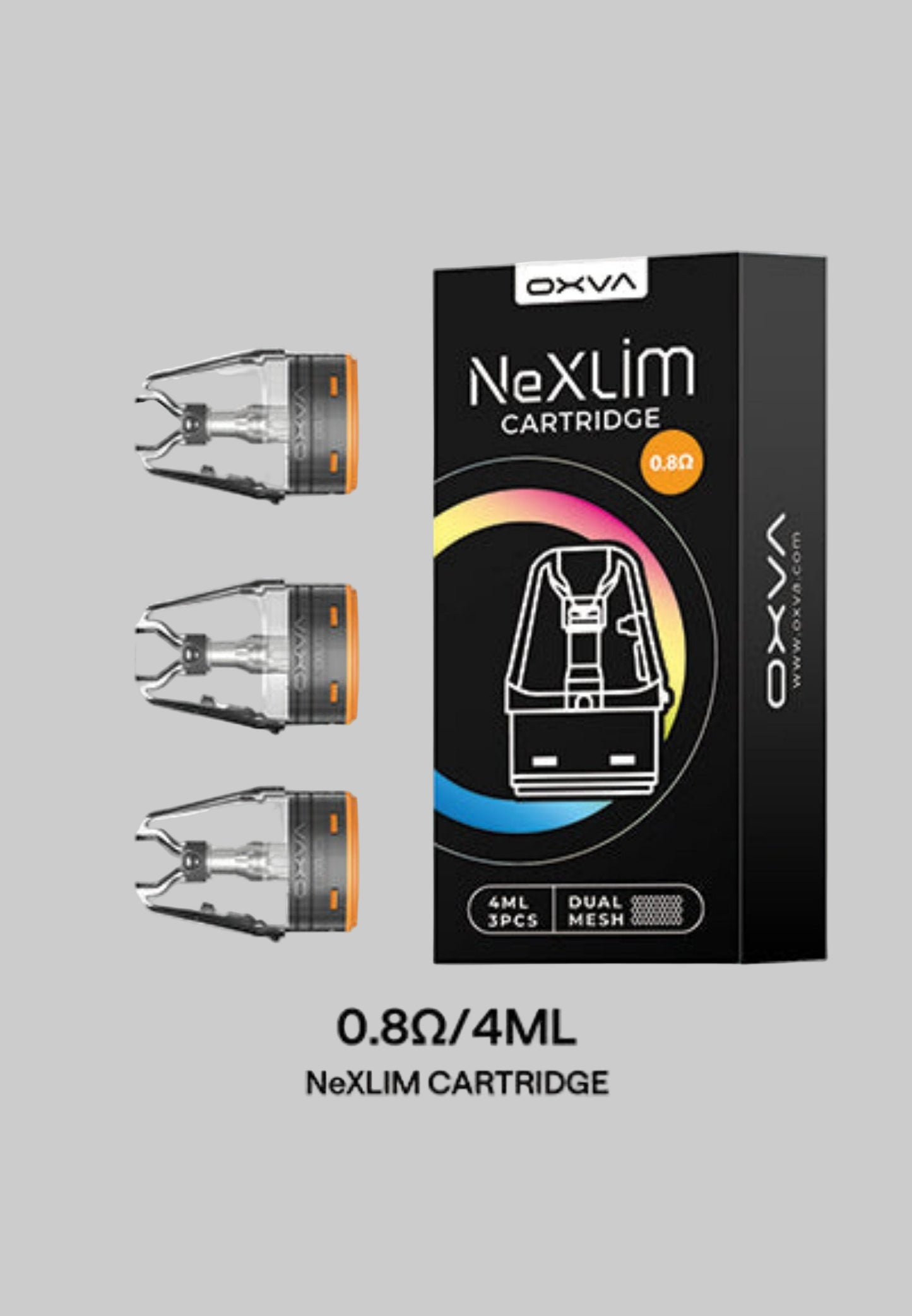 OXVA NeXlim Mesh Pod Replacement ( 0.8 ohm ) Each