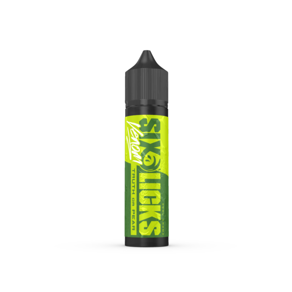 Six Licks Venom Salt/MTL Longfill Aroma 60ml Truth or Pear