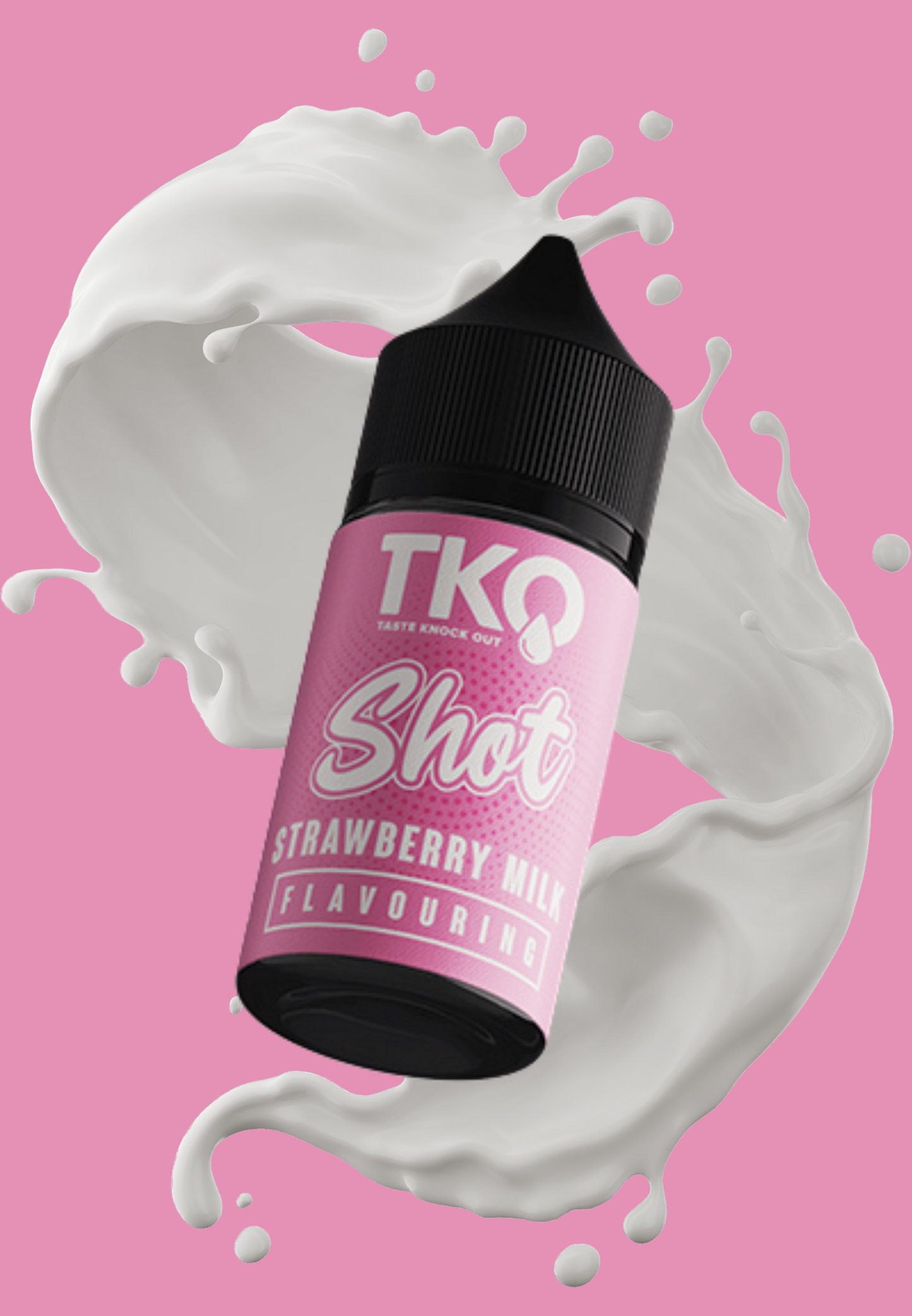 OneOz Vapour & TKO Salt Nic/MTL Longfill - Strawberry Milk
