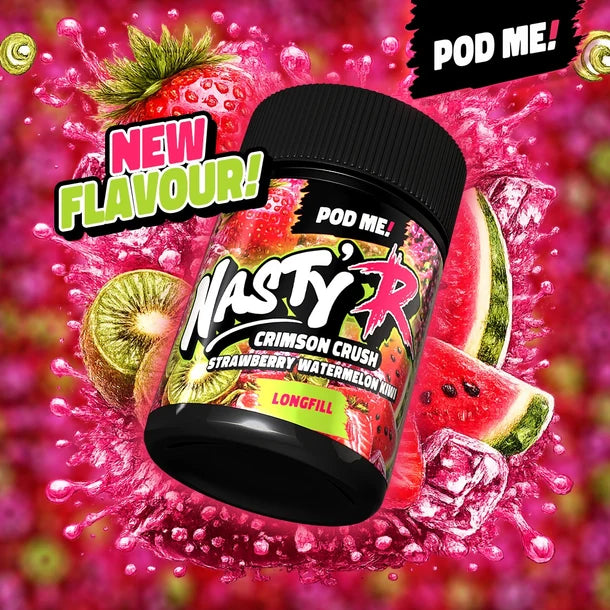 Vapology - Nasty'R Crimson Crush 60ml Longfill