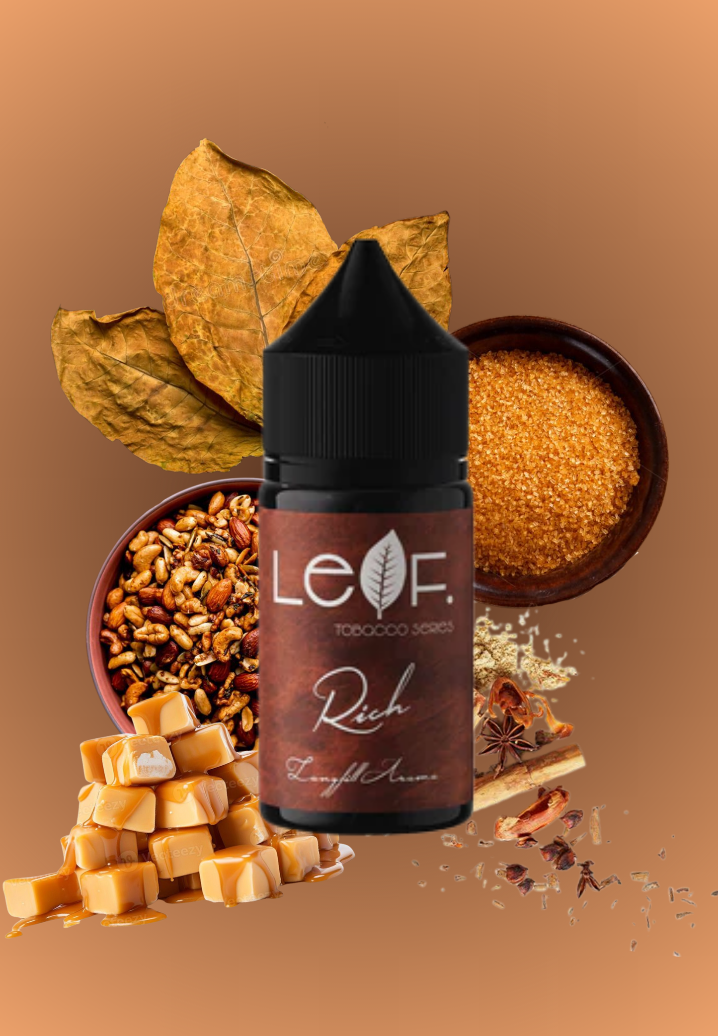 Leaf Salt / Mtl Longfill Aroma Tobacco Series Rich Tobacco