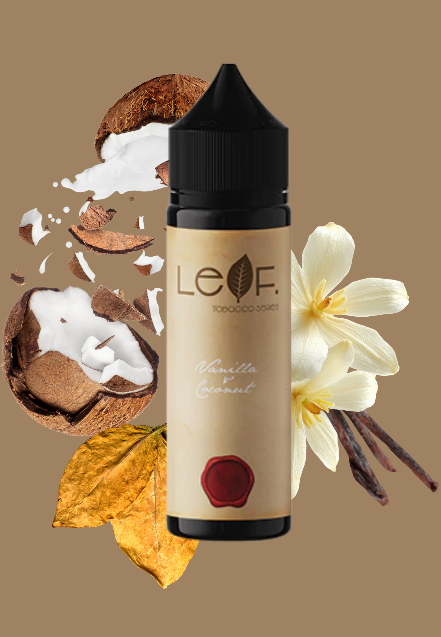 Leaf Salt / Mtl Longfill Aroma Tobacco Series Vanilla Coconut 60ml