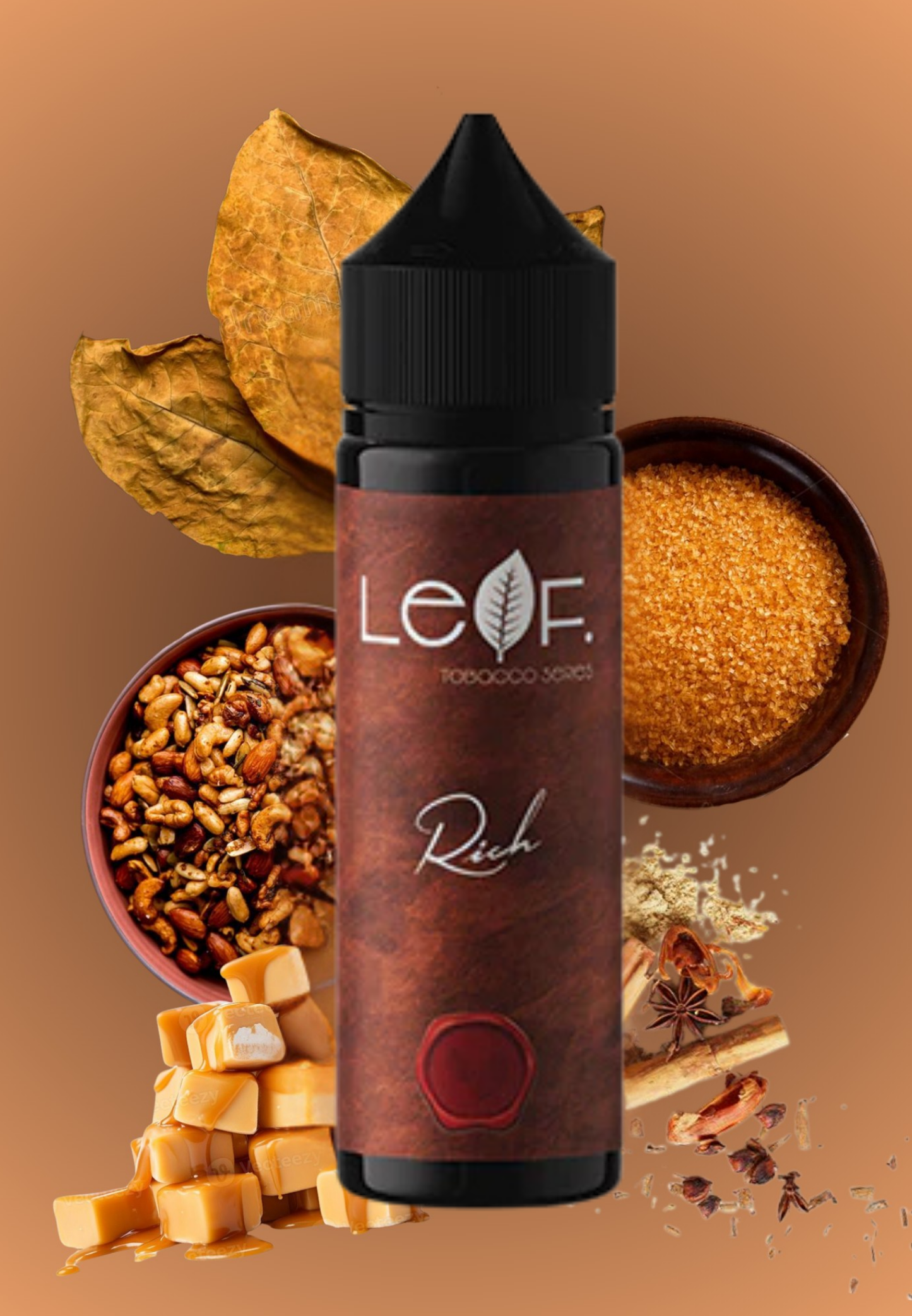 Leaf Salt / Mtl Longfill Aroma Tobacco Series Rich Tobacco 60ml