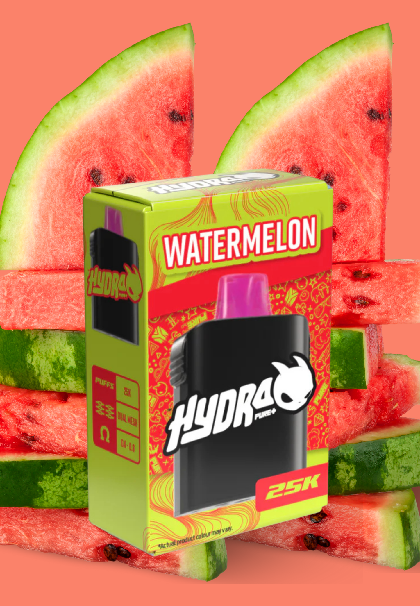 HYDRA Pod Watermelon (25,000 puff) 20mg