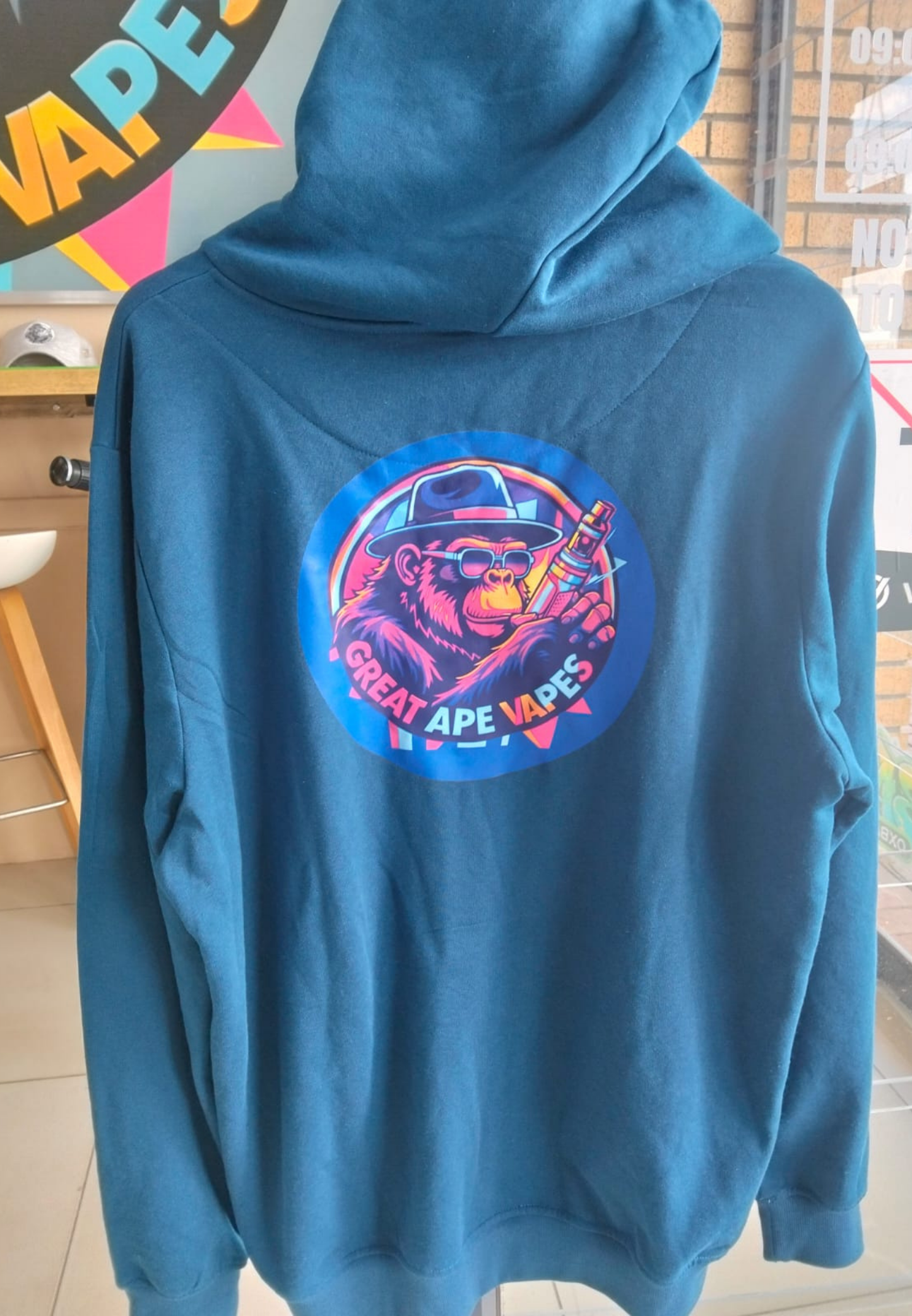 Hoodie - Blue Teal