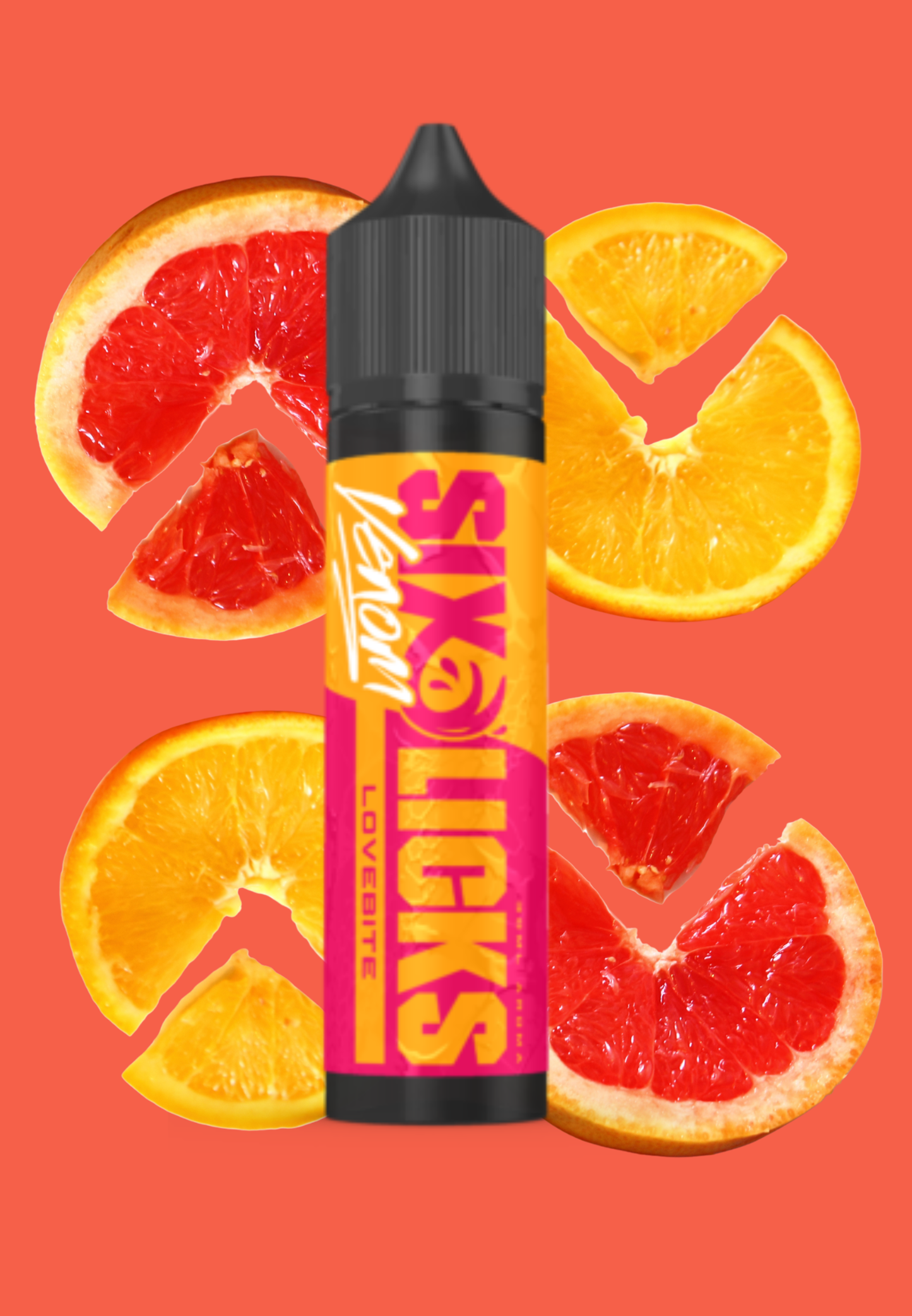 Six Licks Venom Salt/MTL Longfill Aroma 60ml Love Bite