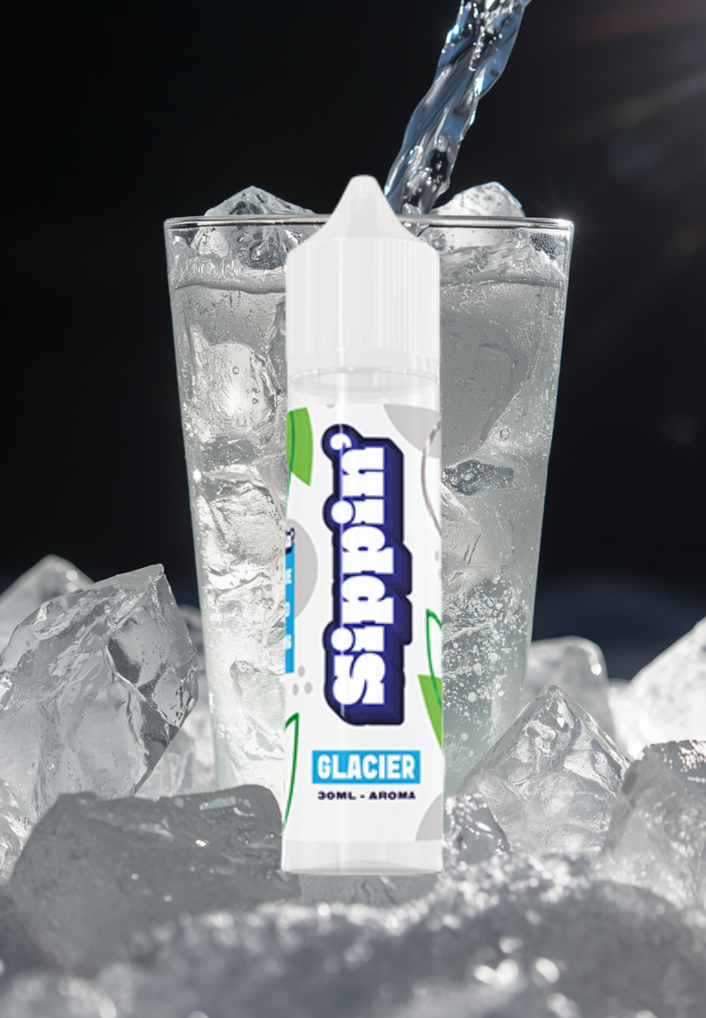 Sippin - Salt/MTL Longfill Flavour 60ml - Glacier
