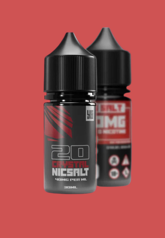 PURE+ Crystal Salt Nicotine Shot Additive 30ml    20mg