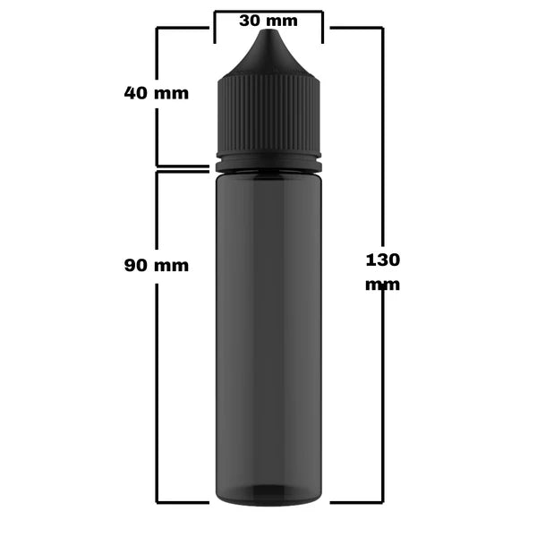 Chubby Gorilla Empty Bottle (Black)