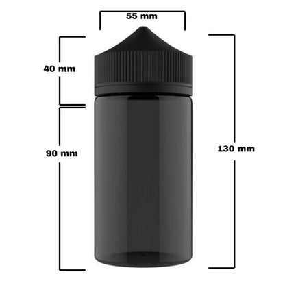 Chubby Gorilla Empty Bottle (Black)