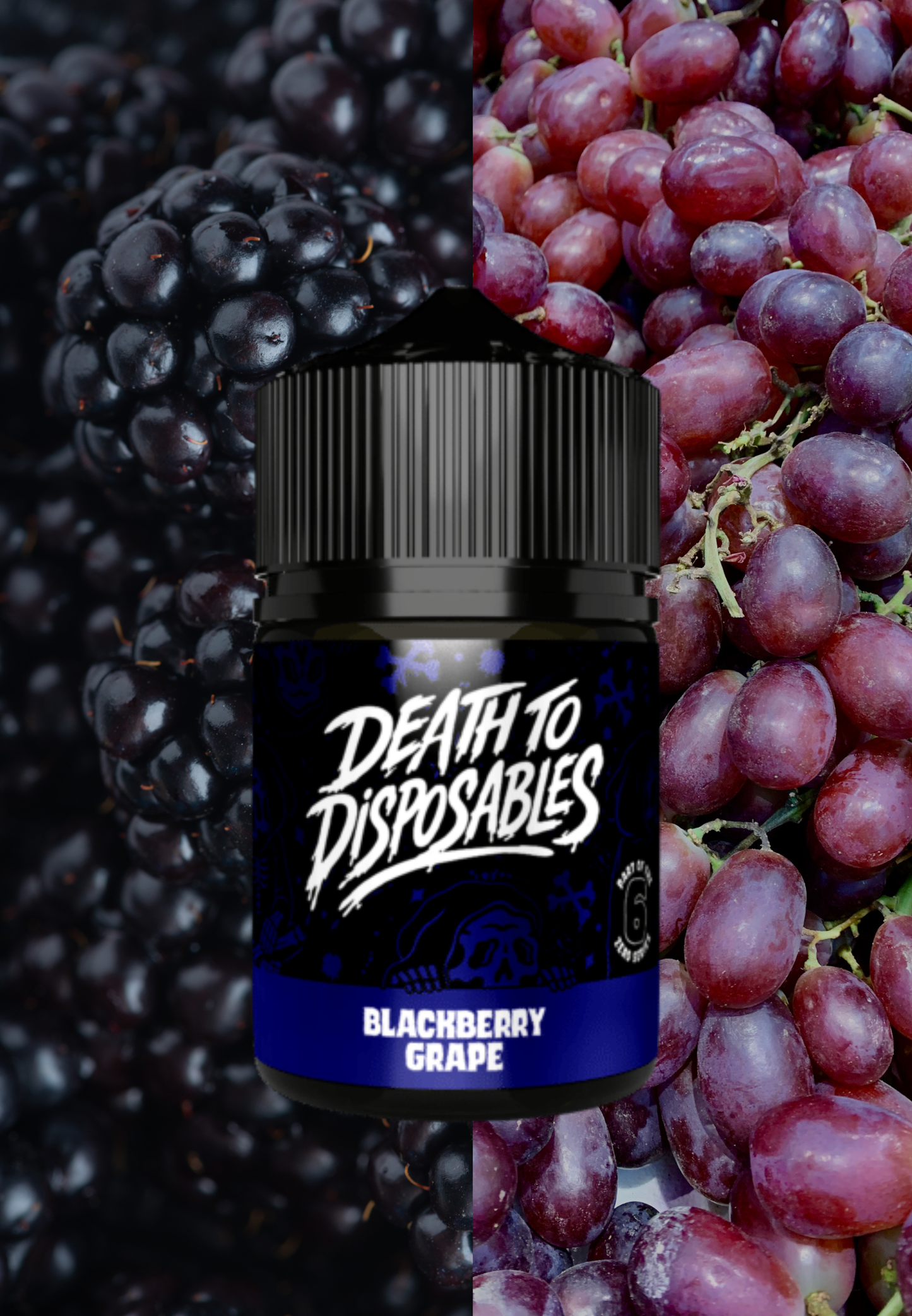 Death To Disposables – Black Berry Grape 60ml