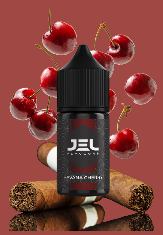 JEL Flavours Salt Nic/MTL Longfill - Havana Cherry