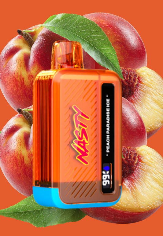 Nasty Bar 9000 Disposable Pod Device ( Peach Paradise Ice )