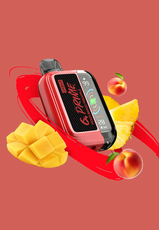 OXBAR GPrime 25 000 Puff Disposable 50mg Peach Mango Pineapple