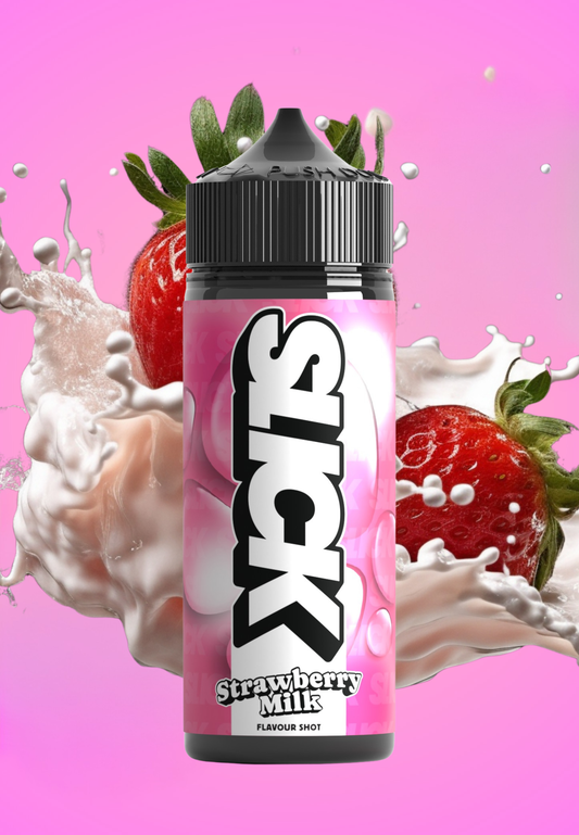 Slick Hybridfill 120ml - Strawberry Milk