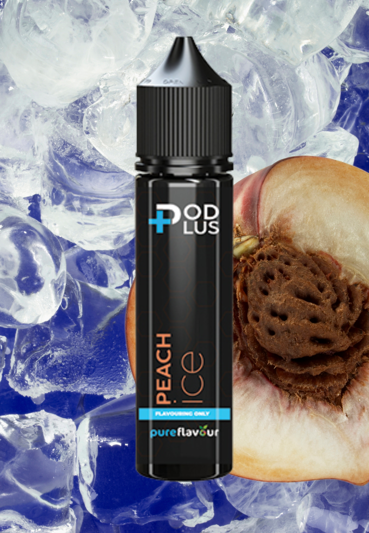 OneCloud Salt Nic/MTL Longfill – Pod Plus: Peach Ice