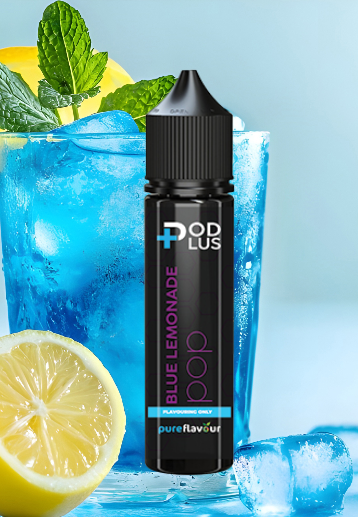 OneCloud Salt Nic/MTL Longfill – Pod Plus: Blue Lemonade Pop