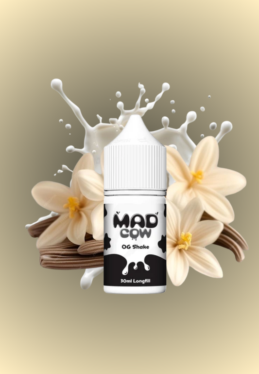 Mad Cow Salt Nic/MTL Longfill - OG Milkshake