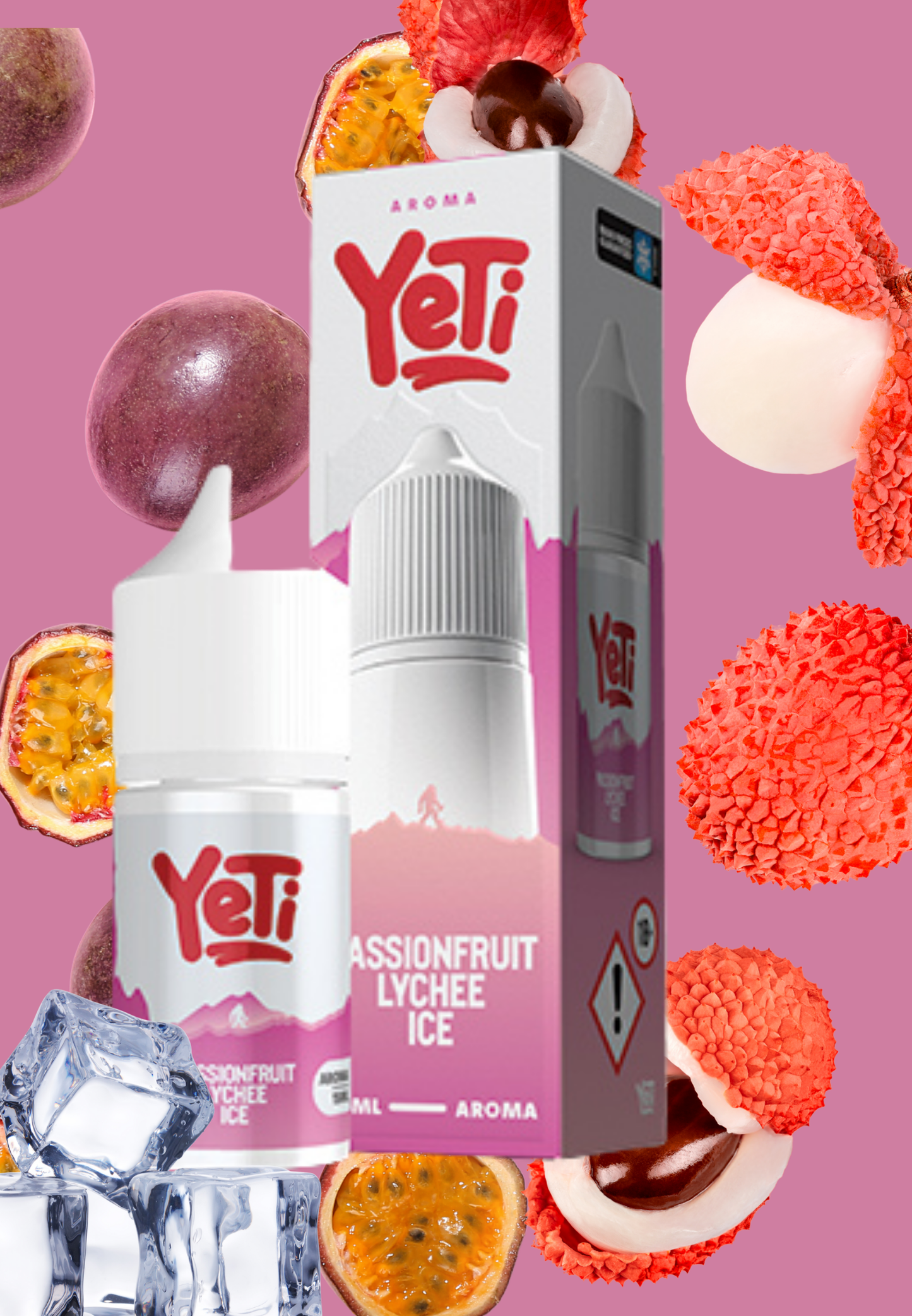 Yeti Summit Series – Passion Fruit Lychee Ice Salt/MTL Aroma 30ml
