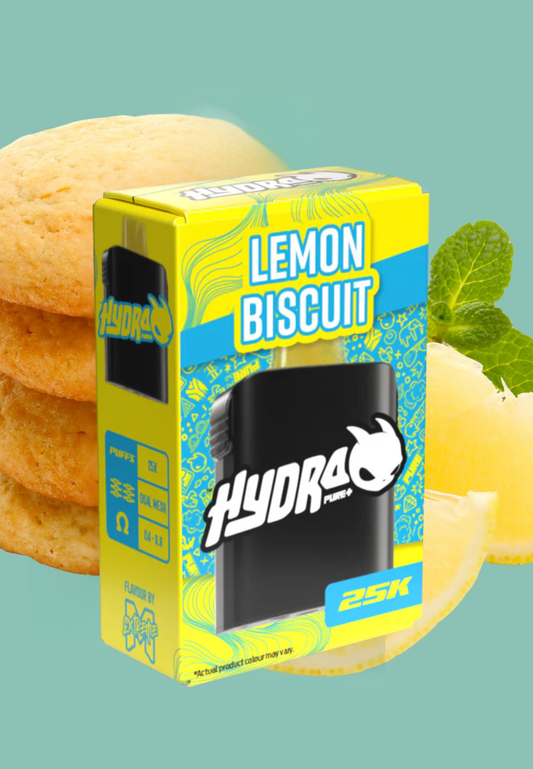 HYDRA Pod Lemon Biscuit (25,000 puff) 20mg