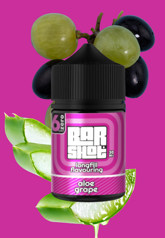 6Zero Bar Shot Aloe Grape Flavour 60ml