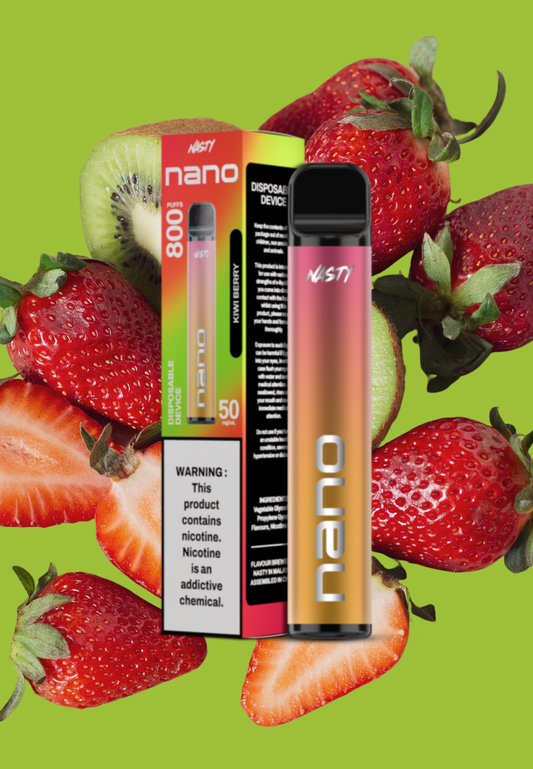 Nasty Nano 800 Puff – 50mg ( Kiwi Berry )