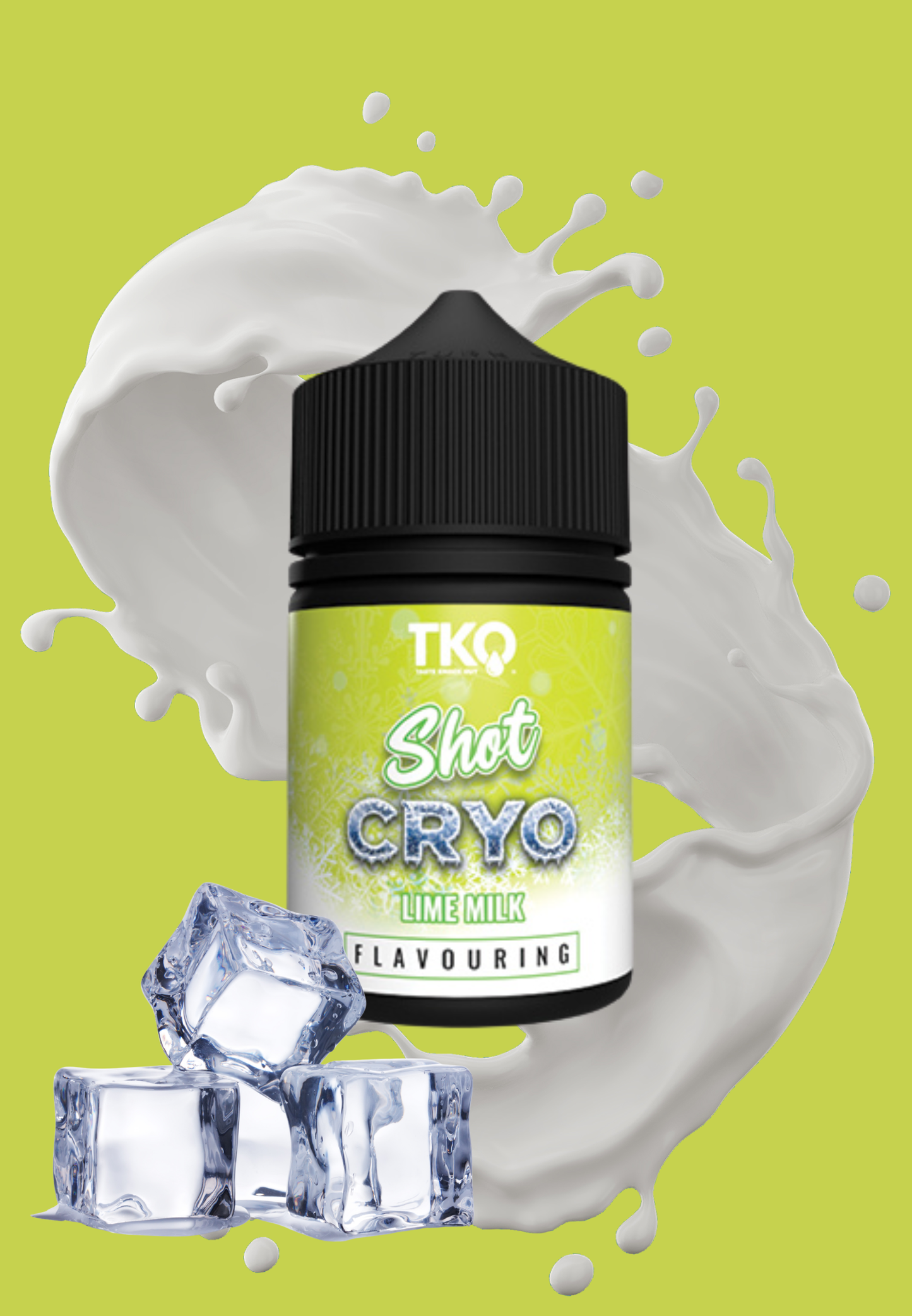 TKO Cryo Lime Milk Salt/MTL Longfill Flavouring Shot 60ml