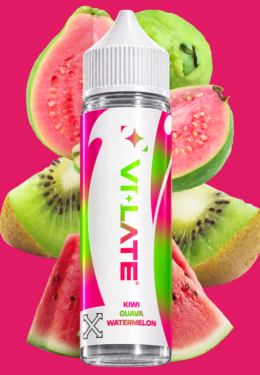 Violate Vi Late 60ml Shortfill - Kiwi Guava Watermelon