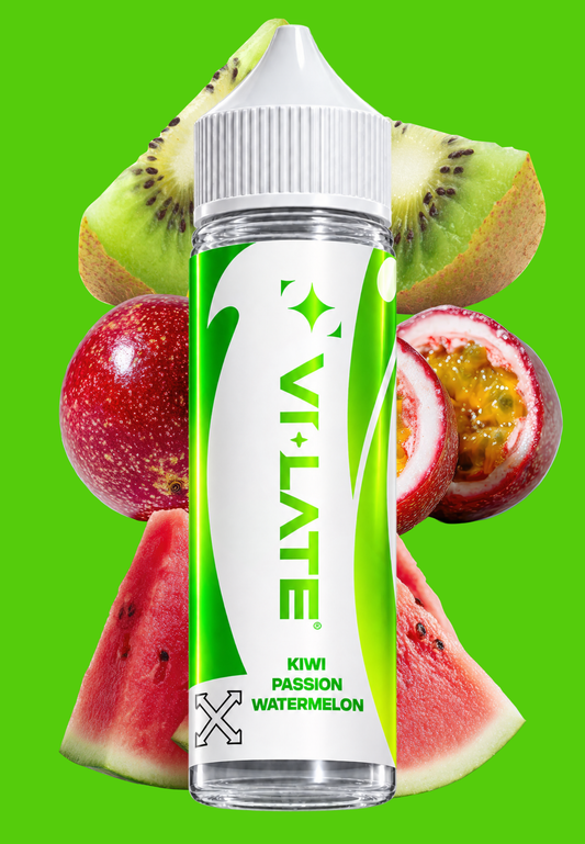 Violate Vi Late 60ml Shortfill - Kiwi Passion Watermelon