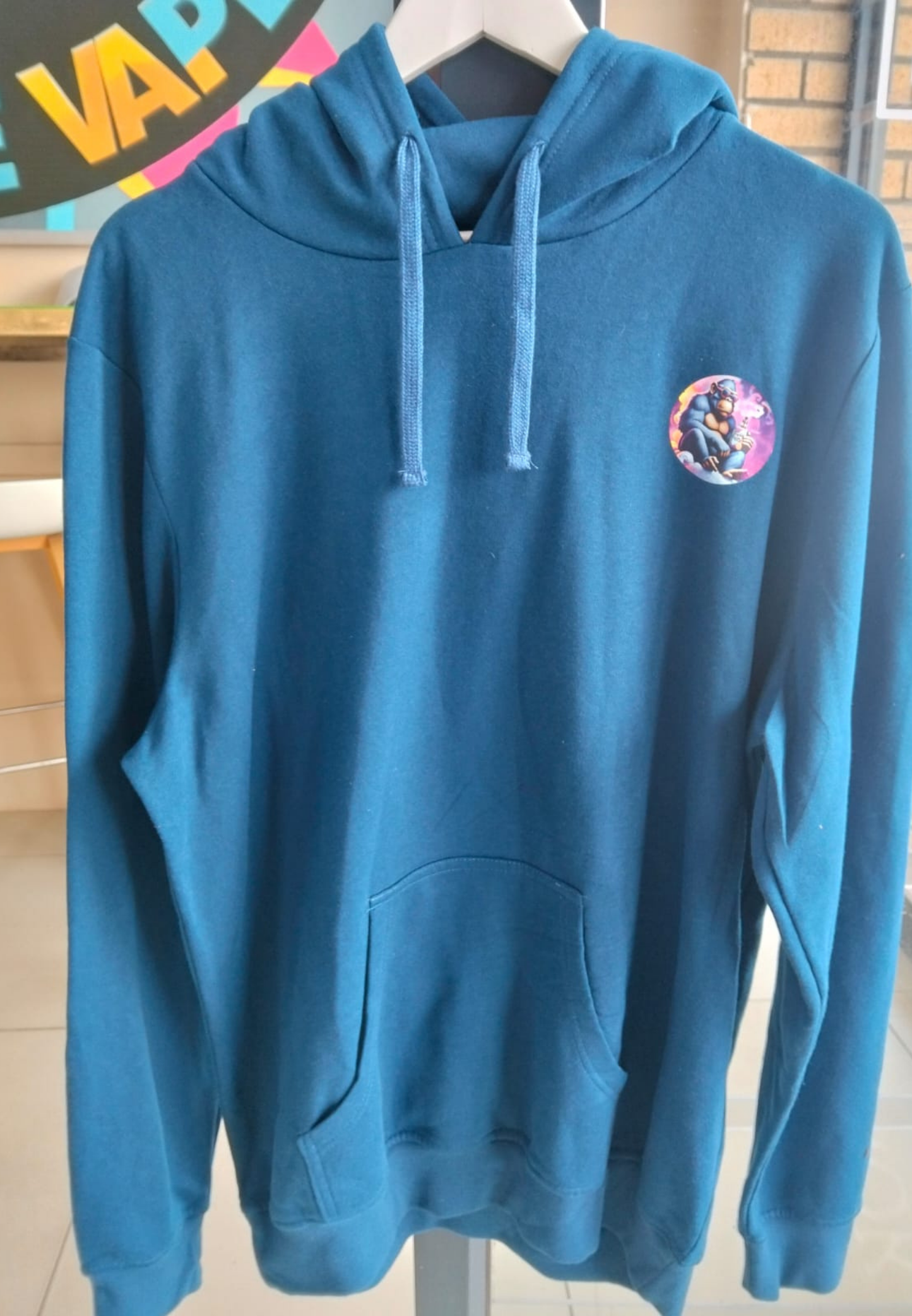 Hoodie - Blue Teal