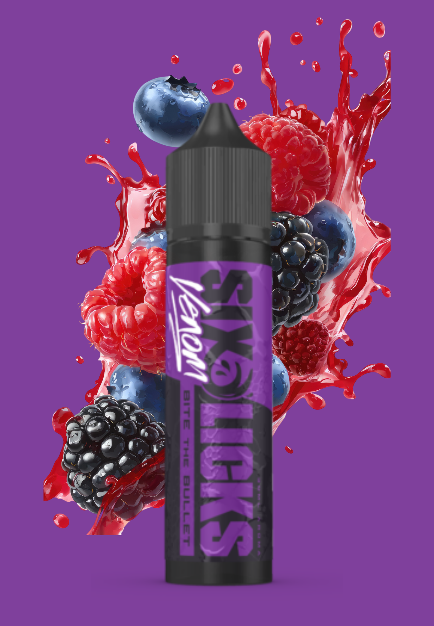Six Licks Venom Salt/MTL Longfill Aroma 60ml Bite The Bullet