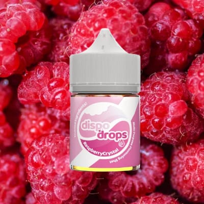 G-Drops Salt Nic/MTL Longfill - Dispo Drops Raspberry Crystal Flavouring