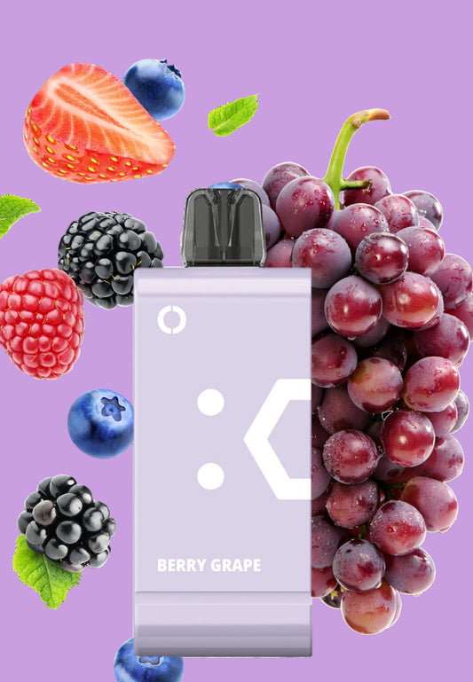 Elf Bar 18 000 puff 50mg pod - Berry Grape